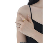 Alien Texture CZ Ring R1258