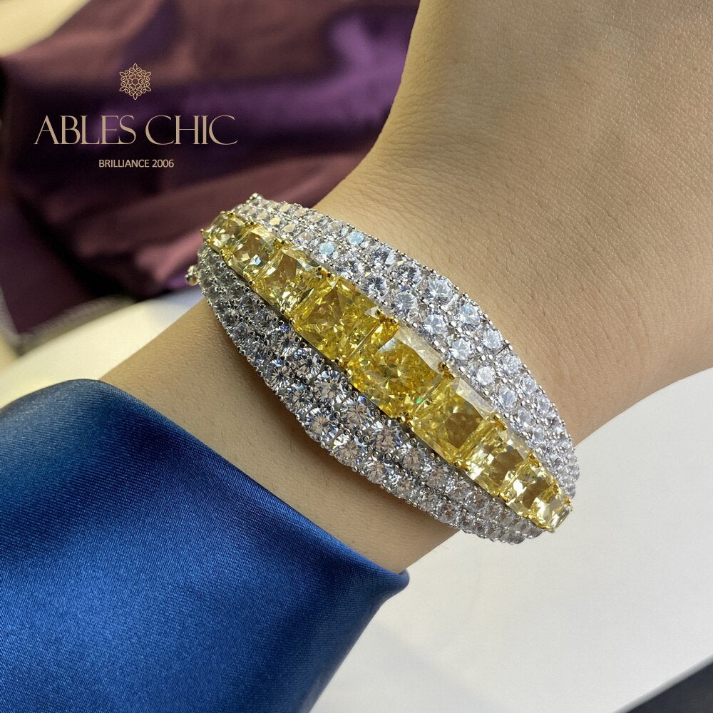 Citrine Multi Strand Bangle B0627