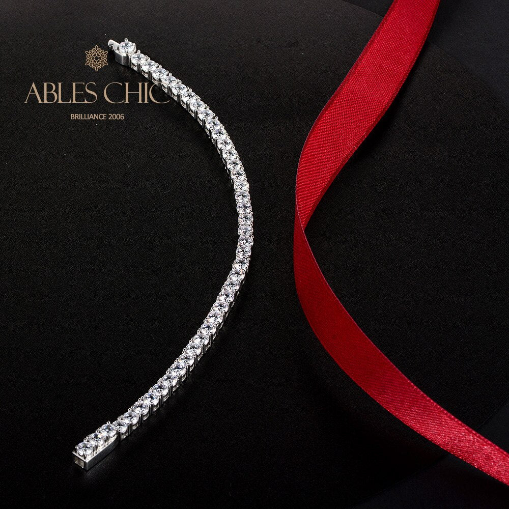 Bling Tennis Wedding Bracelet B0554