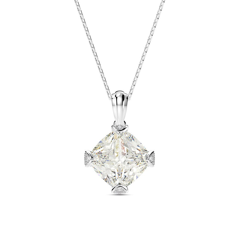 Cushion Cut Tourmaline Pendant B0441