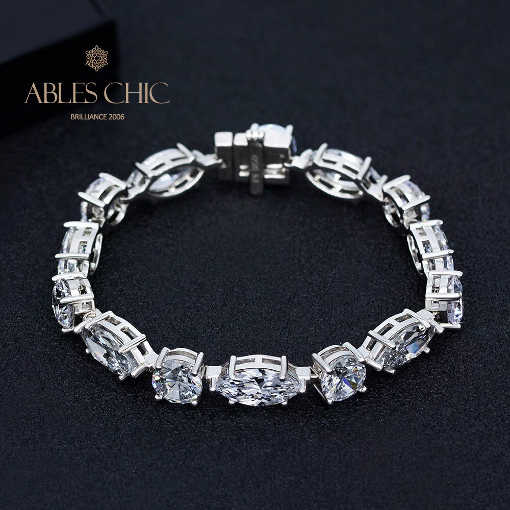 Various Shape Stones Bracelet B0503