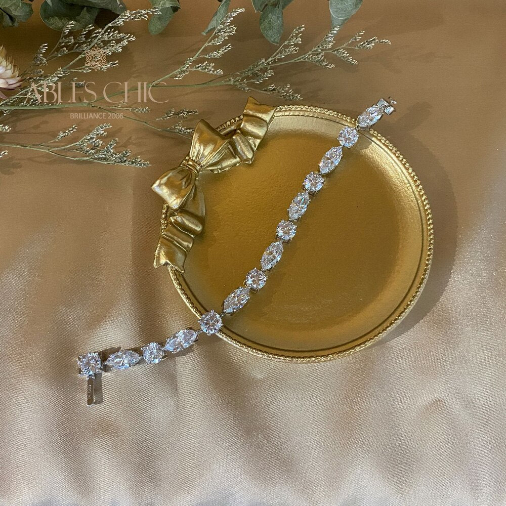 Various Shape Stones Bracelet B0503