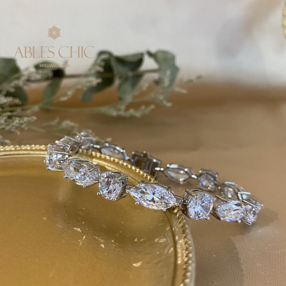 Various Shape Stones Bracelet B0503