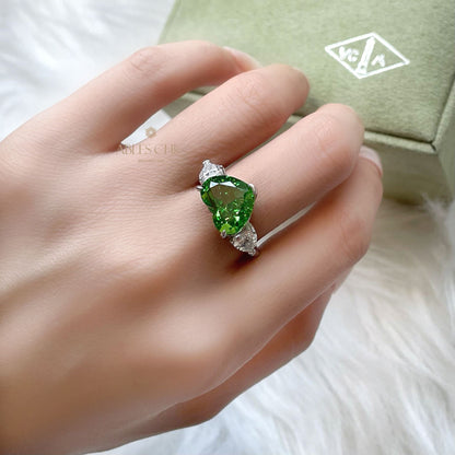 Gemstone Promise Ring R1797