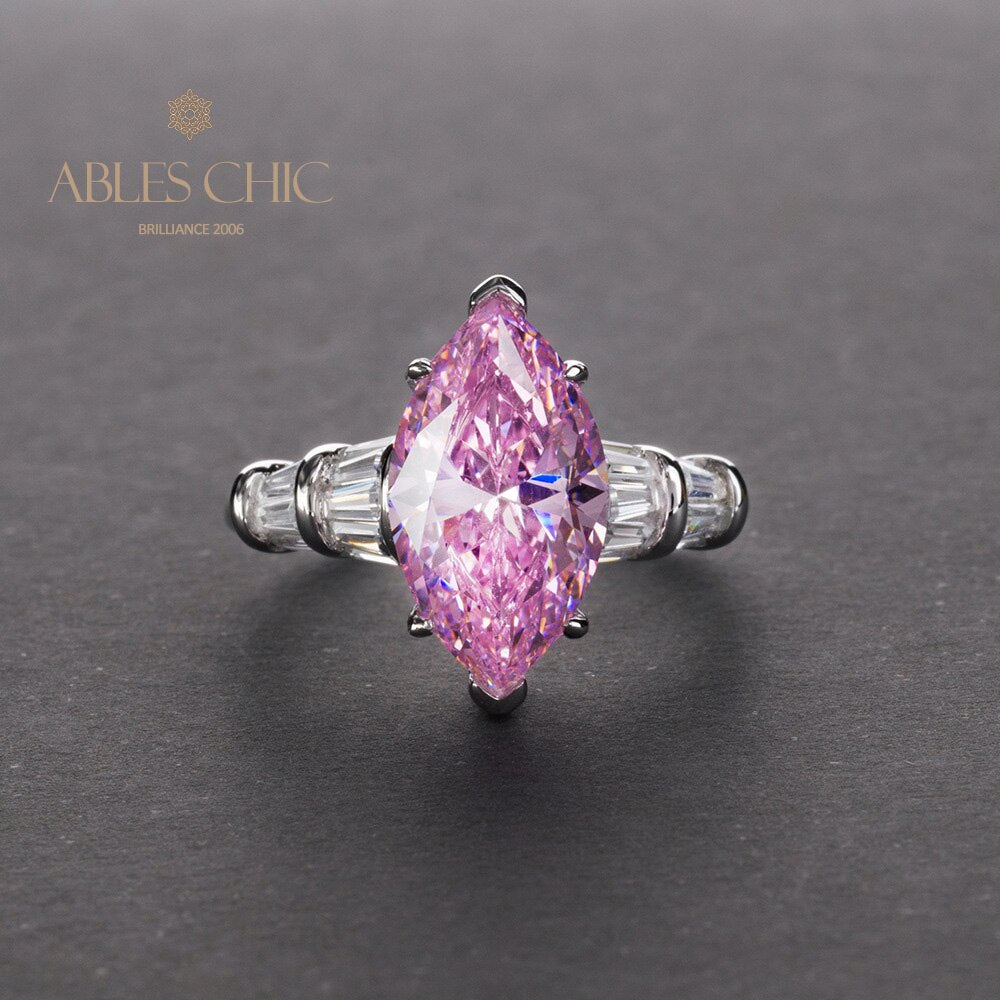 Pear Gemstone Solitaire Ring R0381