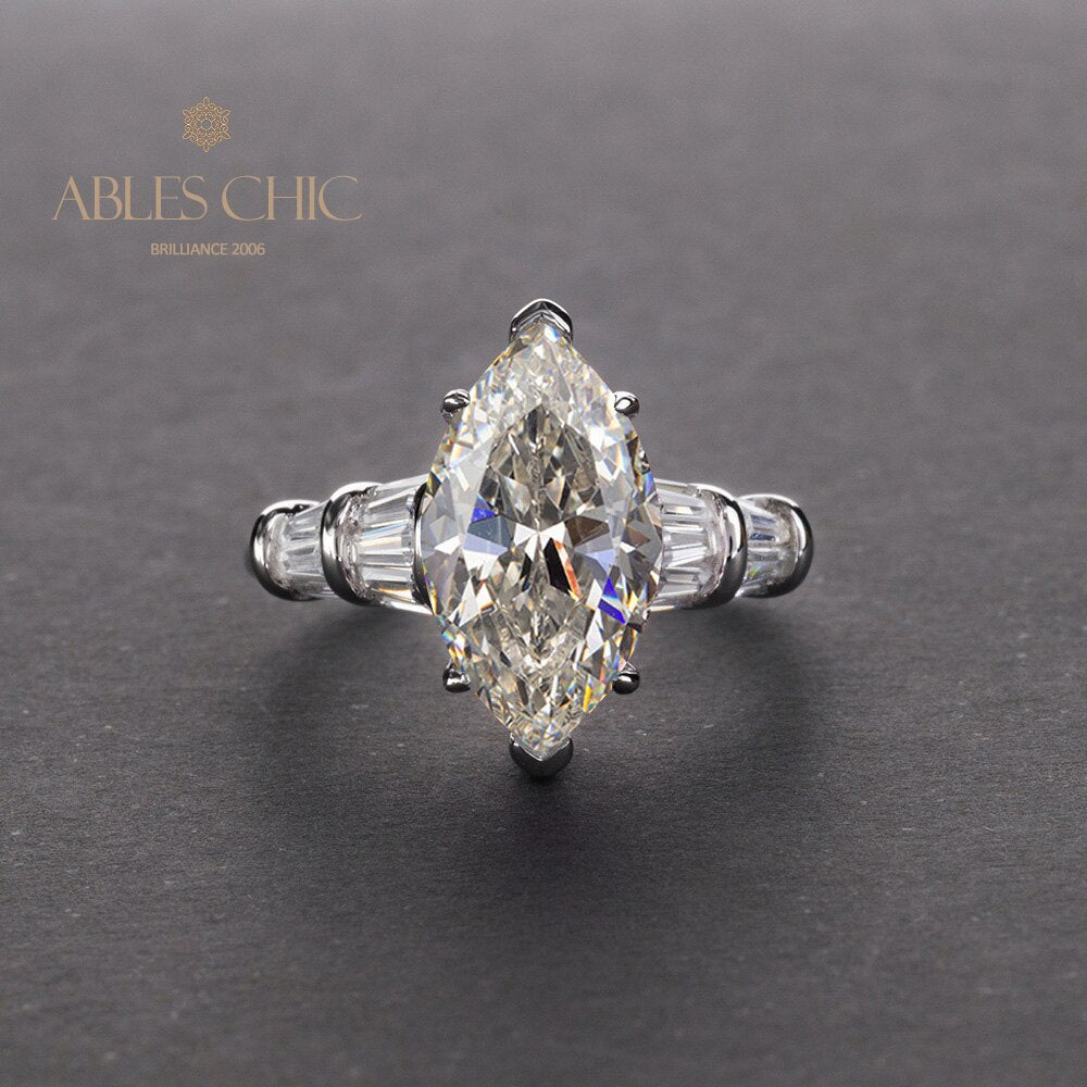 Pear Gemstone Solitaire Ring R0381