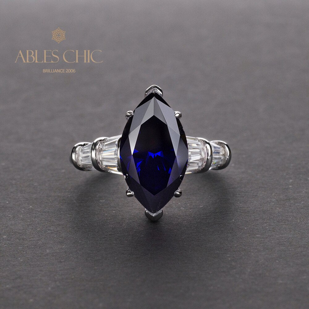 Pear Gemstone Solitaire Ring R0381