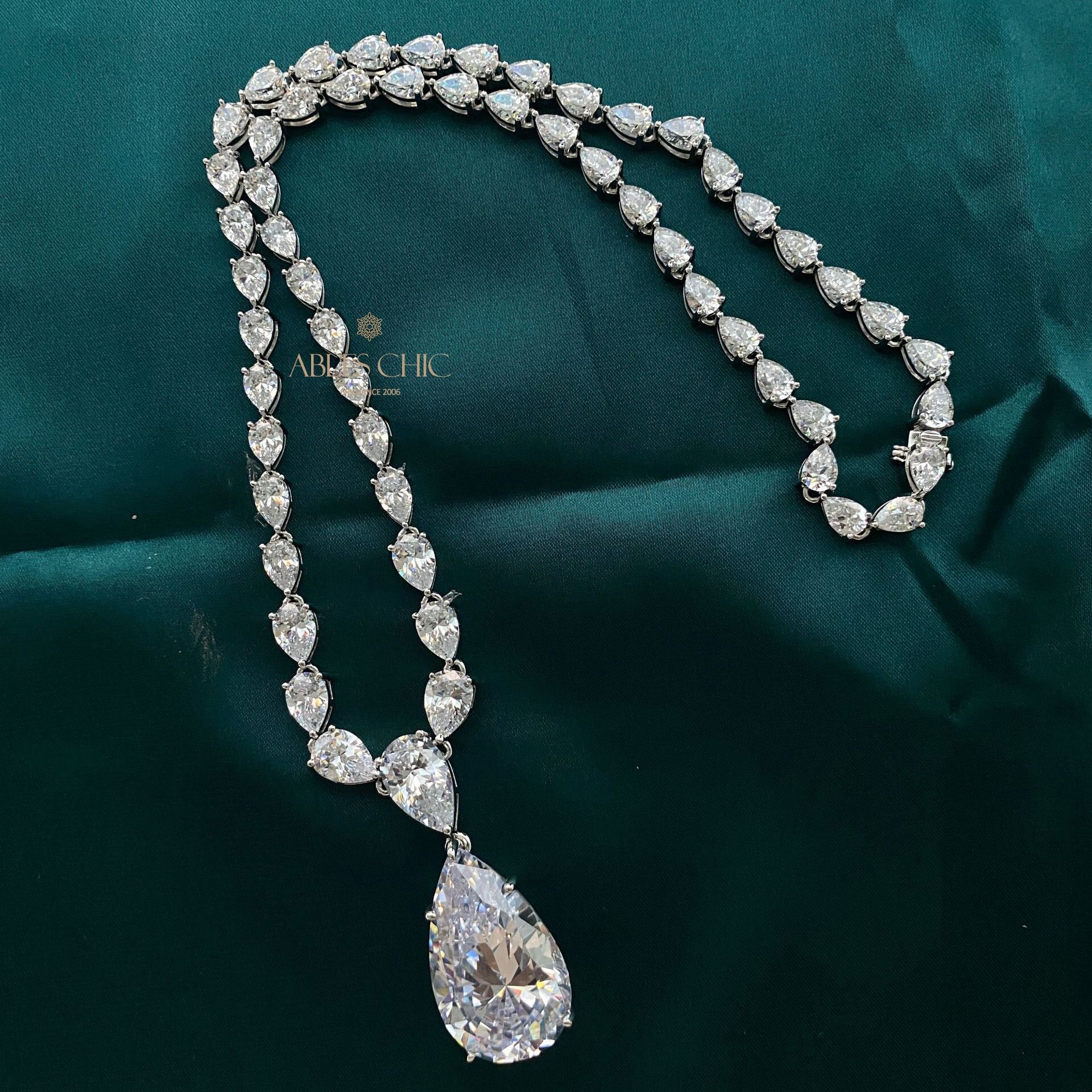 White Tourmaline Brides Necklace B0507