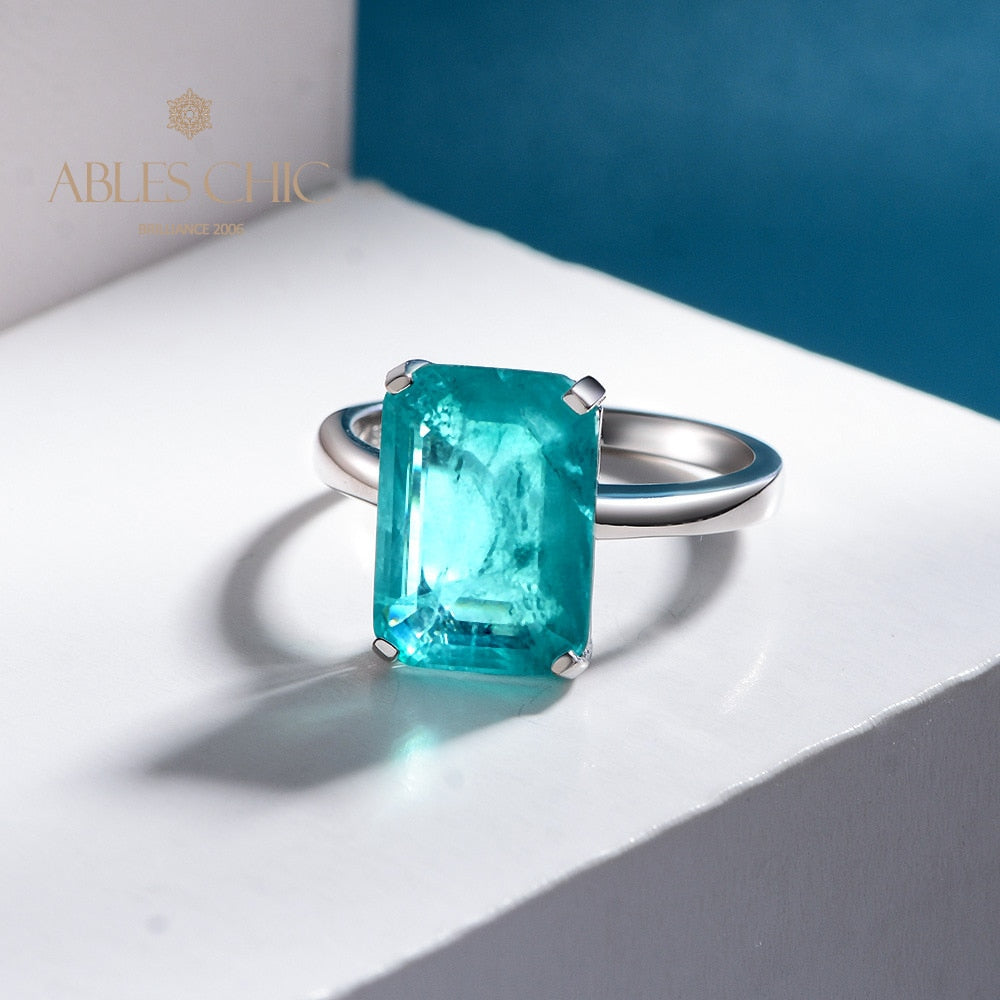 Paraiba Wedding Ring R0868