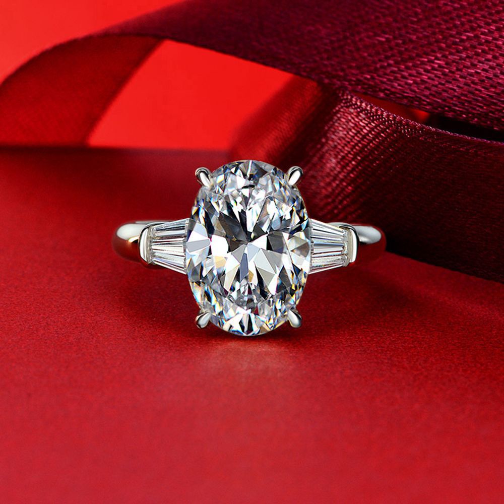 Lab Grwon Gemstone Statement Ring R0378