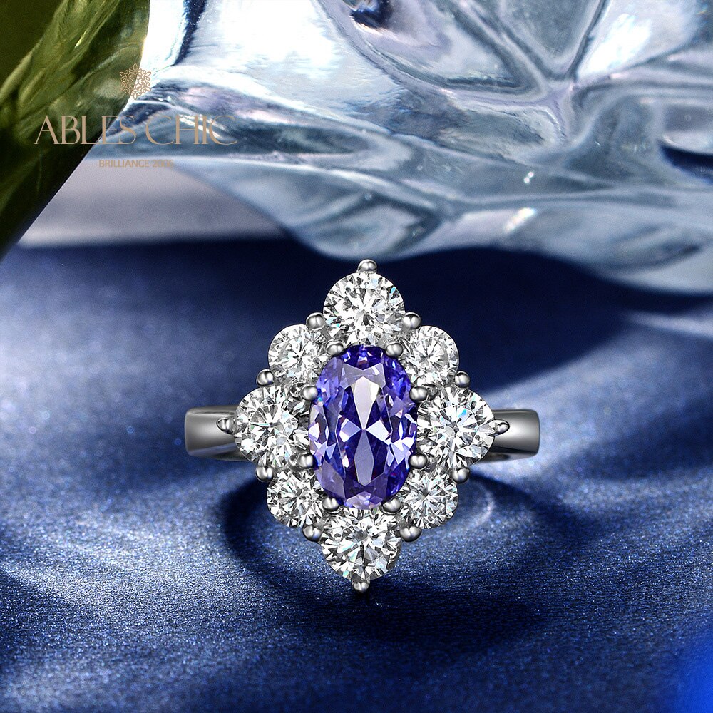 Amethyst Wedding Ring R1207