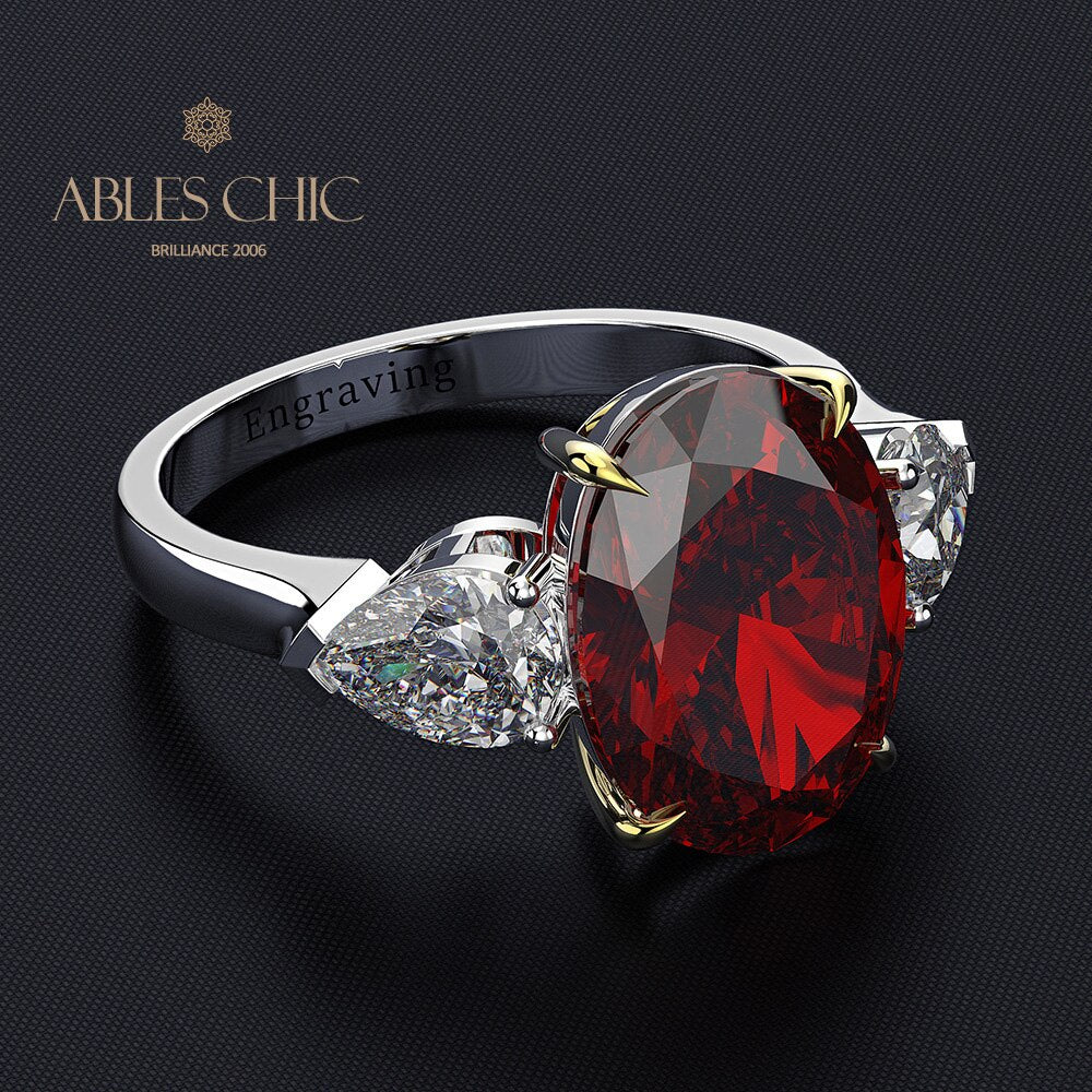 Lab Paraiba Wedding Ring R0871