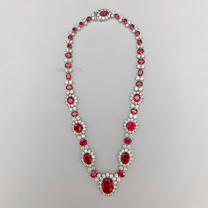 Ruby Garland Necklaces P0604