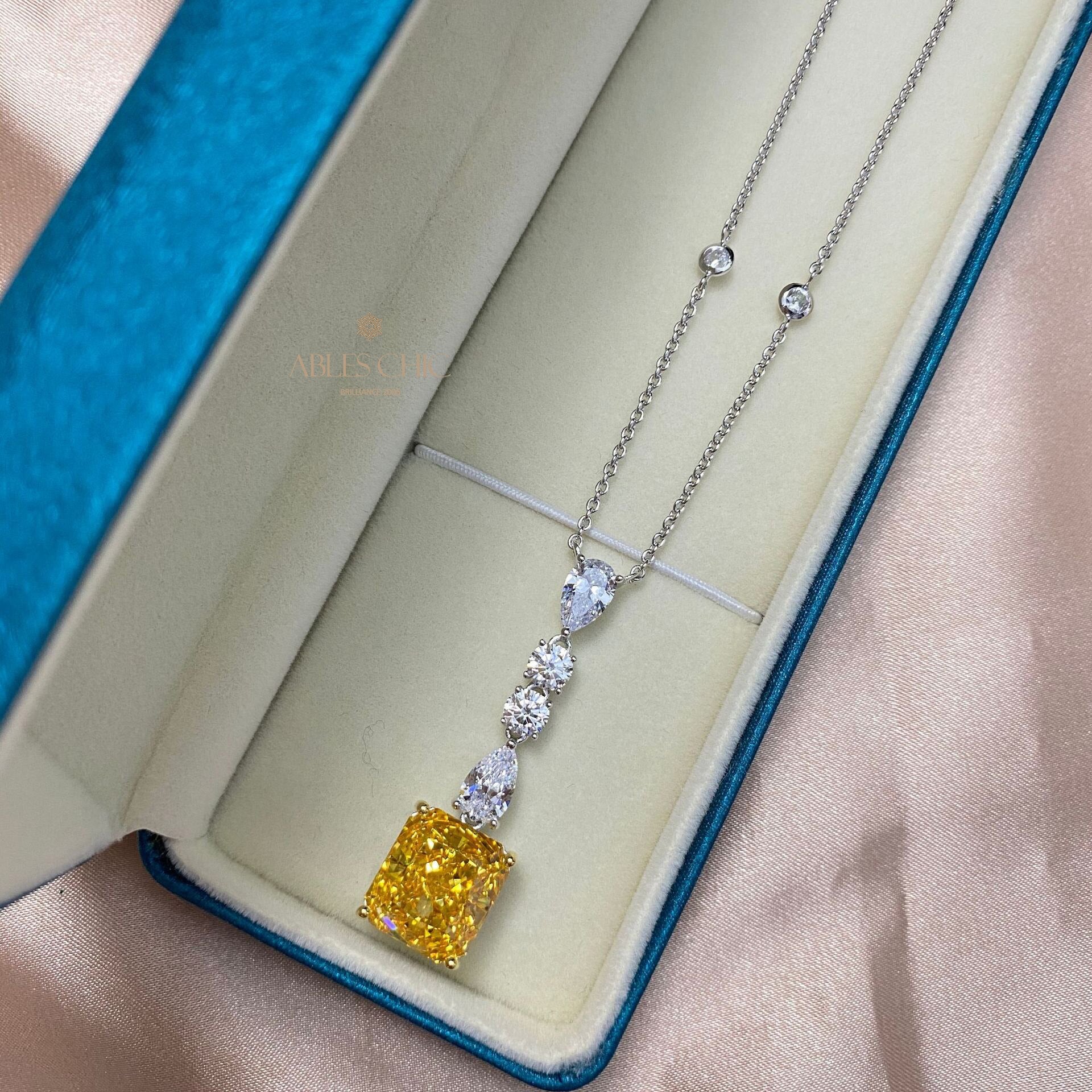 Citrine Chanderlier Pendant P0650