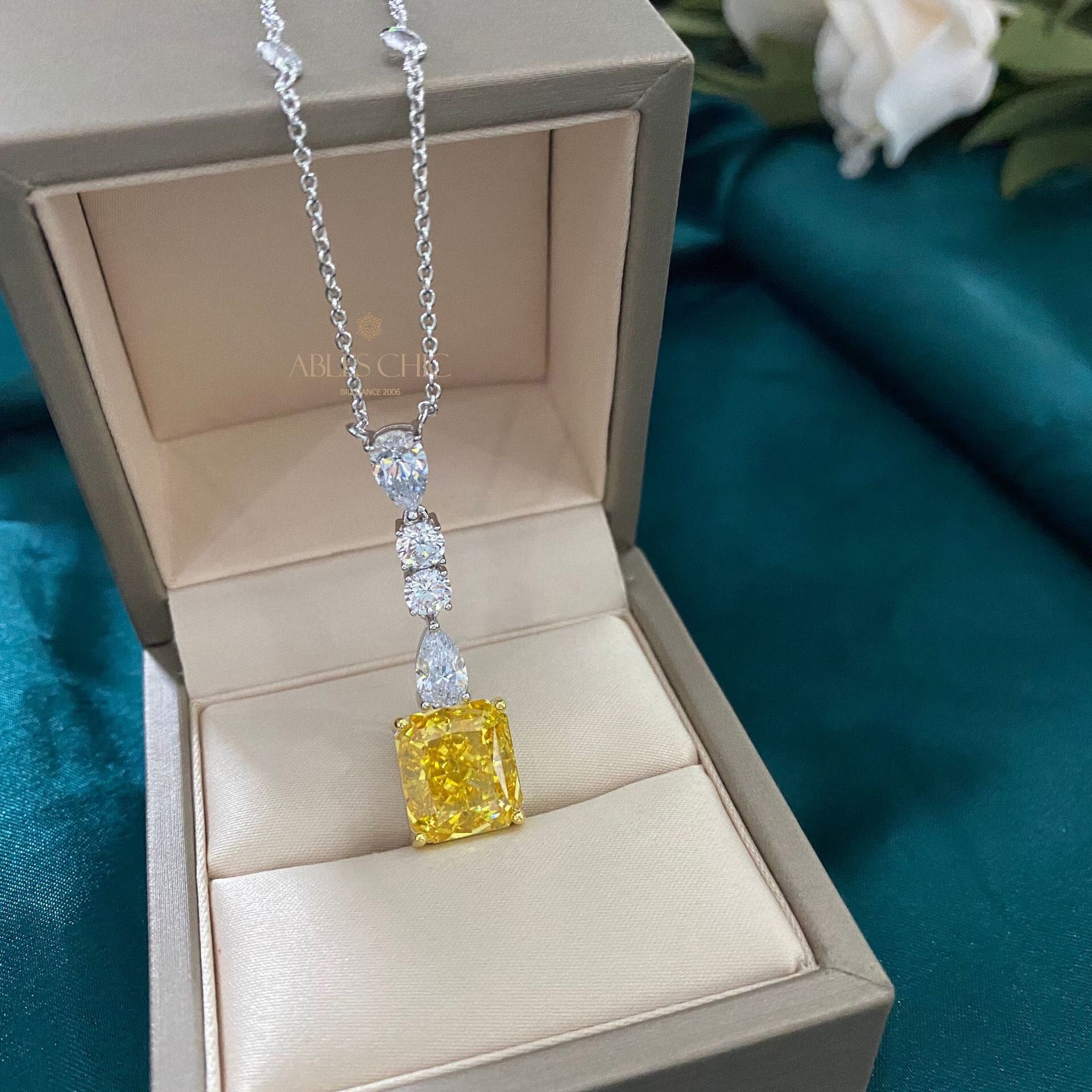Citrine Chanderlier Pendant P0650