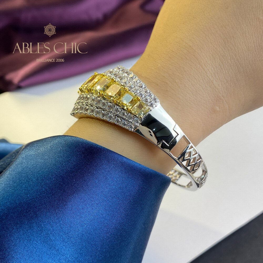 Citrine Multi Strand Bangle B0627