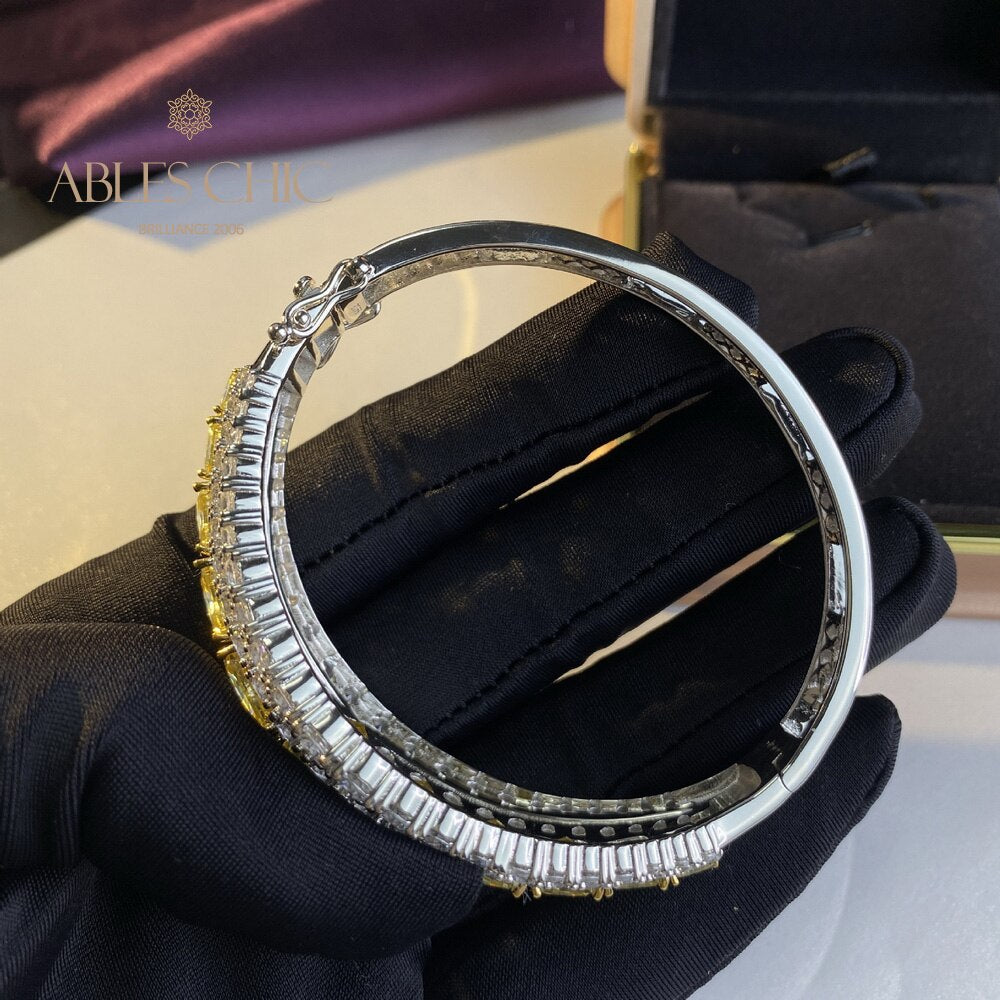 Citrine Multi Strand Bangle B0627