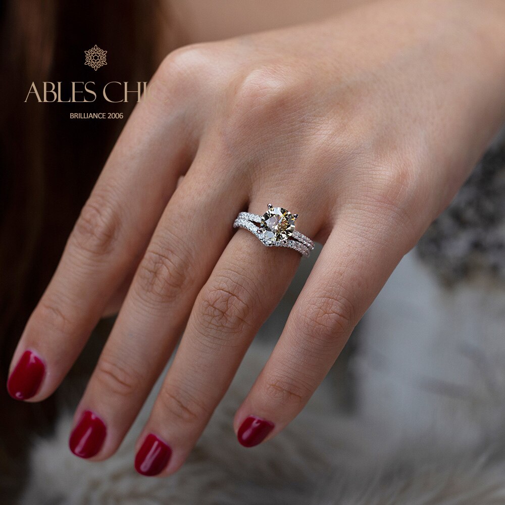 Citrine Stacking Ring Set R0317