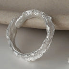 Abstract Matt Pattern Ring R179