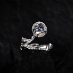 Irregular Moon Stone Ring R1199