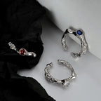 Alien Texture CZ Ring R1252