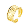 Beaten Dots Irregular Ring R110