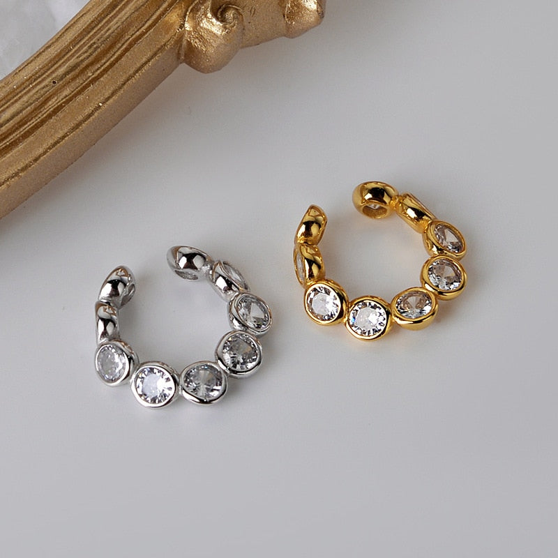 CZ Garland Ear Huggies E1086 1 Piece