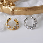 CZ Garland Ear Huggies E1086 1 Piece