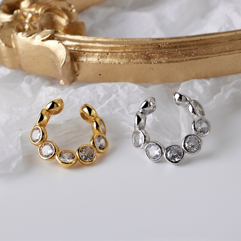 CZ Garland Ear Huggies E1086 1 Piece