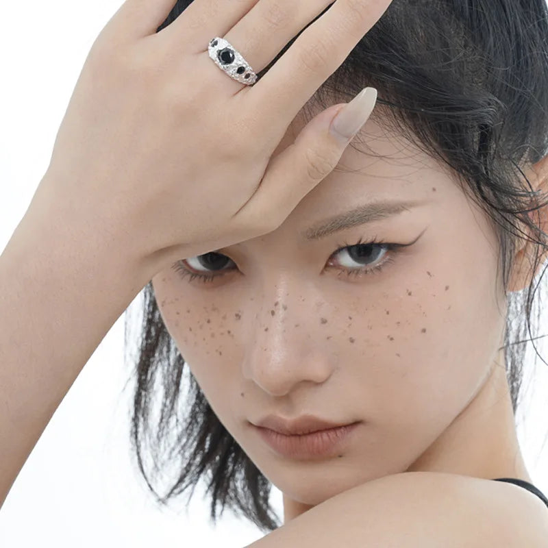 Chunky Alien Texture Ring R1232