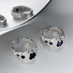 Chunky Alien Texture Ring R1232