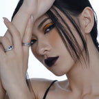 Chunky Irregular CZ Ring R1218