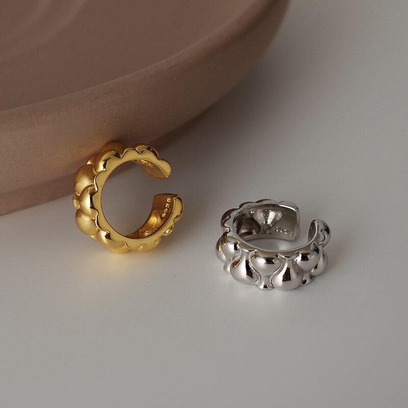 Chunky Bubbles Clip-on Earrings E1081 1 Piece