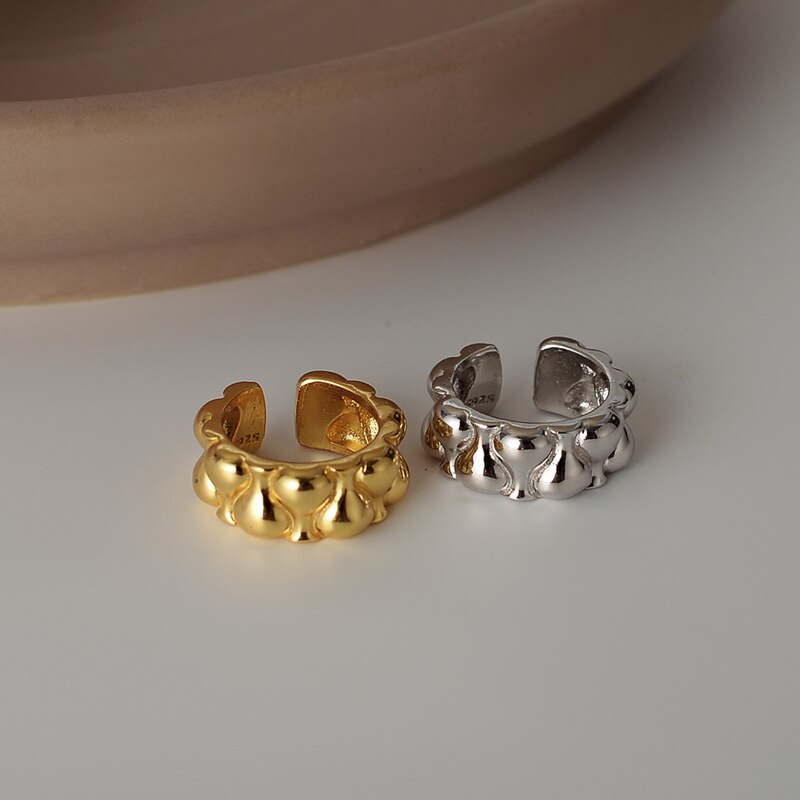 Chunky Bubbles Clip-on Earrings E1081 1 Piece