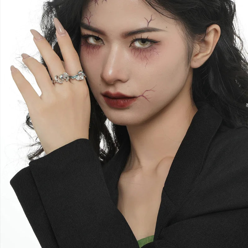 Enamel Halloween Party Ring R1163