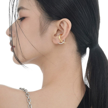 Geometric Thick Wire Earring E1027 1 Piece