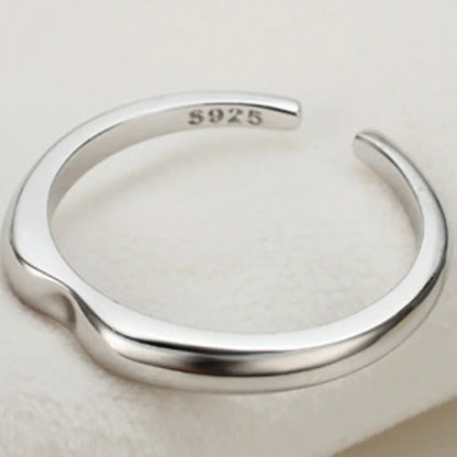 Irregular Band Polished Ring R1129