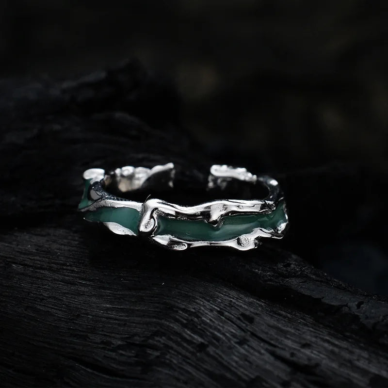 Irregular Enamel Ring R1227
