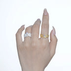 Irregular Wide Open Ring R1229