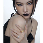 Irregular Wide Open Ring R1229