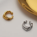 Quirky Geometric Ear Cuffs E1090 1 Piece