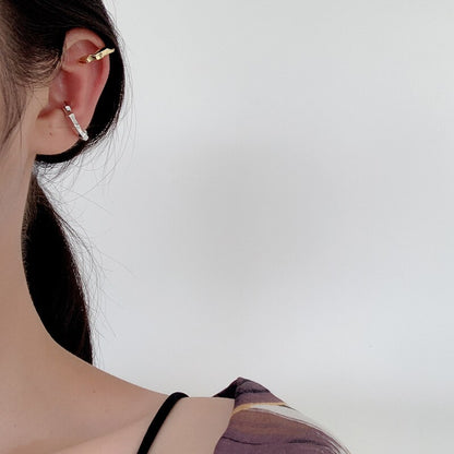 Liquid Facets Thick Ear Cuff E1078 1 Piece