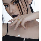 Long Chain CZ Ring R1219