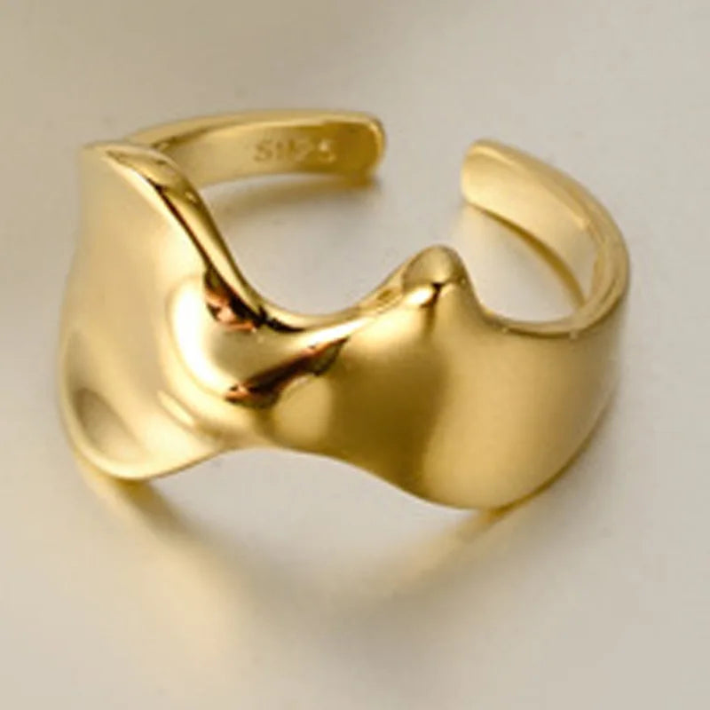 Irregular Open Abstract Ring R1146