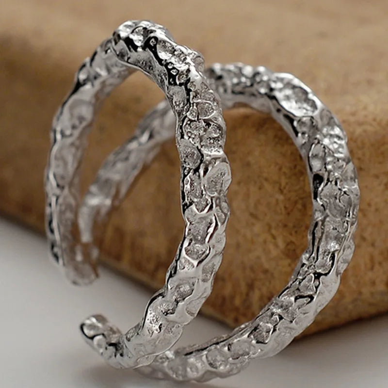 Thick Wire Irregular Ring R125