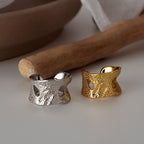 Textured Hole Ear Cuff E1072 1 Piece