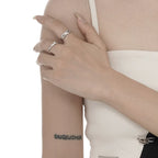 Pearls Rough Pattern Ring R1186