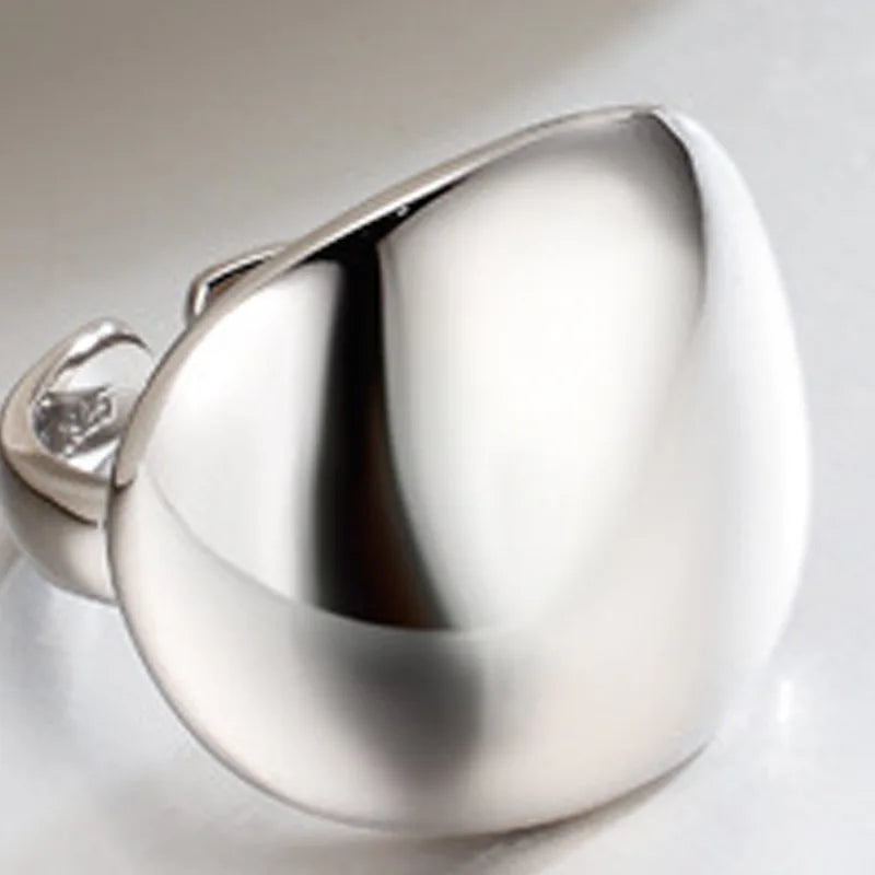 Polished Chunky Minimalist Ring R1018