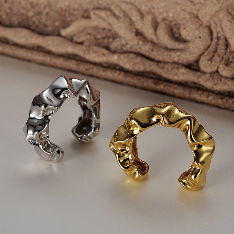 Twist Pattern Open Ring R1082