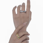 Twist Pattern Open Ring R1082